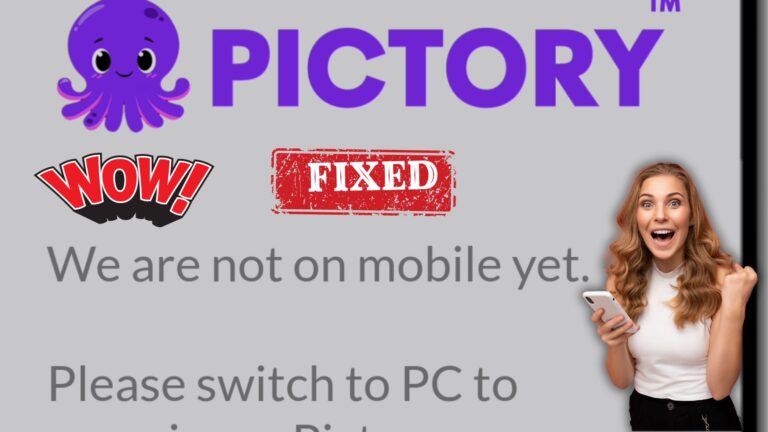 How to Use Pictory AI on Mobile
