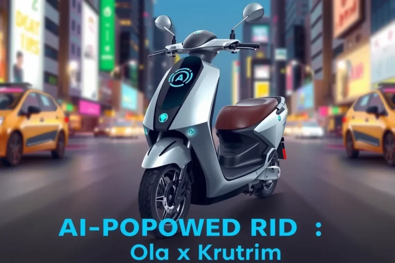 Ola Integrates Krutrim AI in Electric Scooters, Announces AI Chip Plans