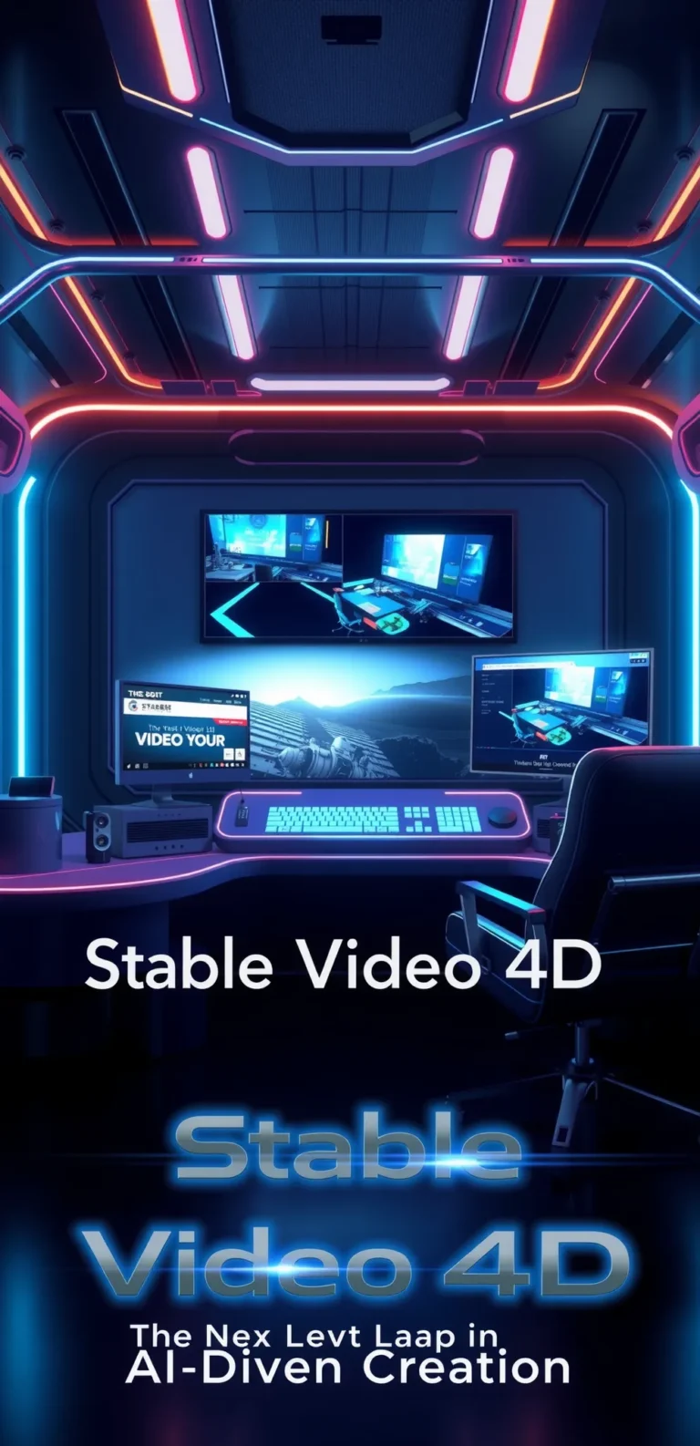 Stable Video 4D: The Next Leap in AI-Driven Video Creation