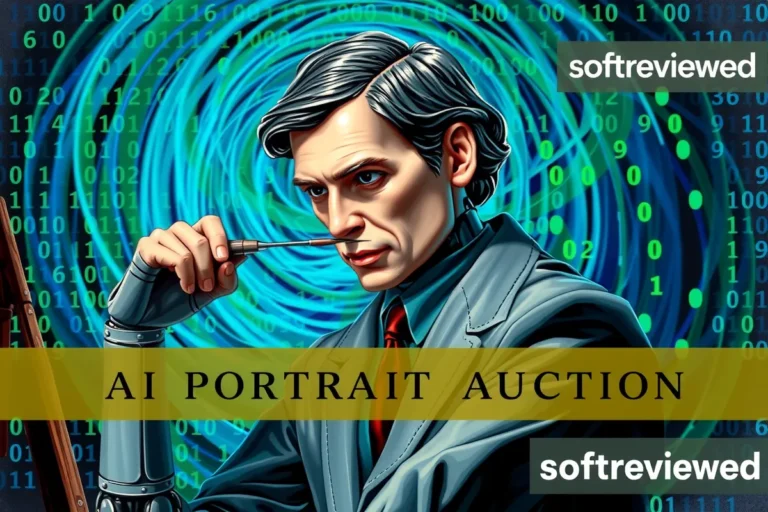 AI Robot's Portrait of Alan Turing Fetches Over $1 Million at Auction