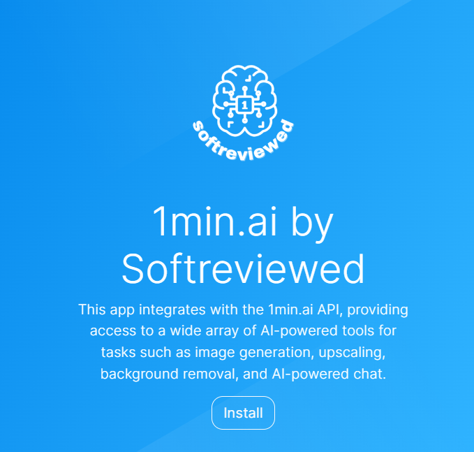 1min.ai API Integration for Boost Space overview showing seamless automation
