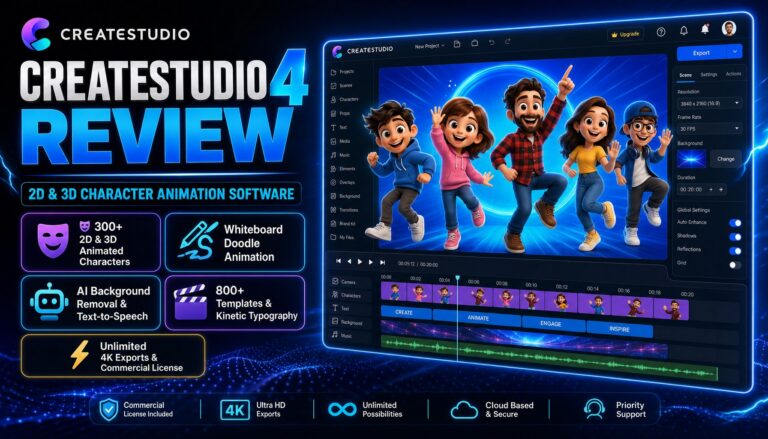 CreateStudio 4 Review - 2D and 3D Character Animation Software