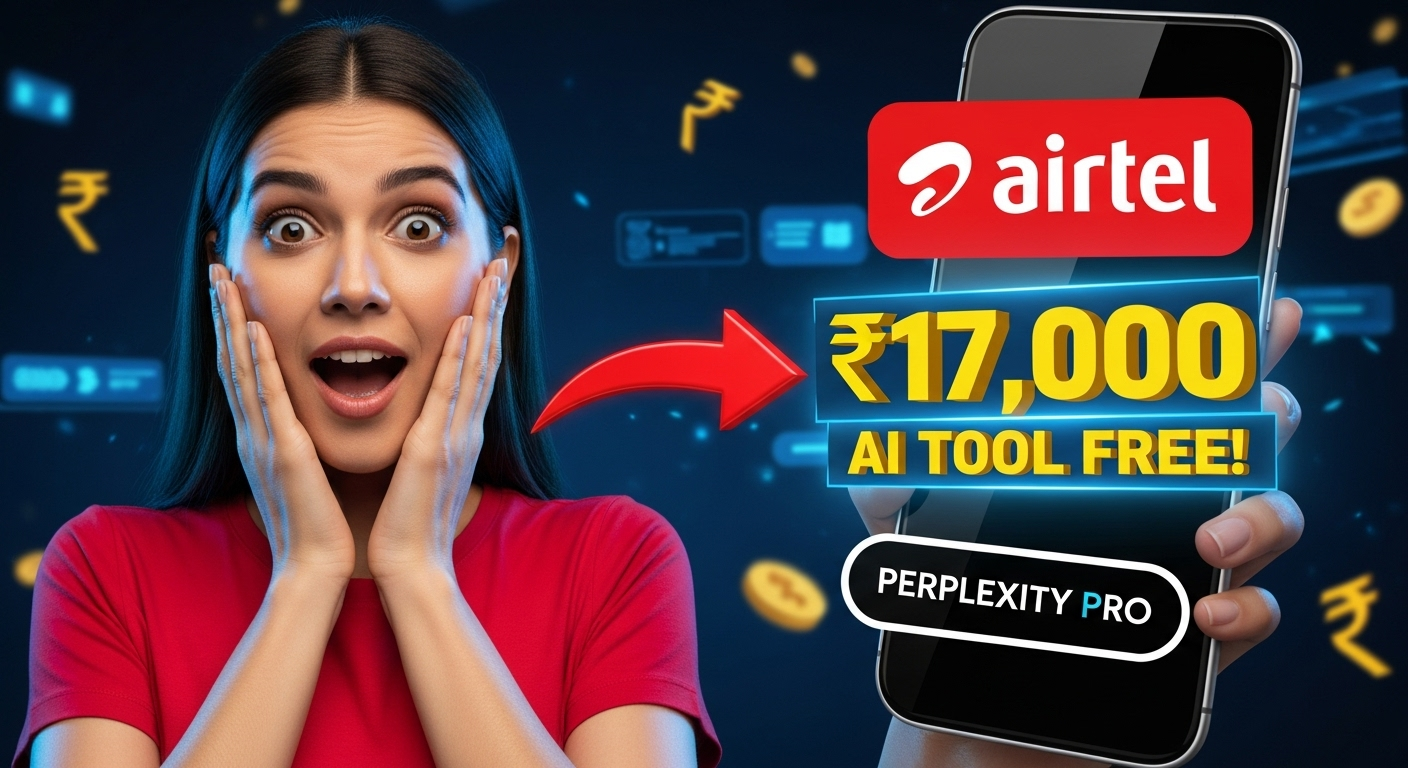 How to Get a ₹17,000 AI Tool for Free: Airtel's Perplexity Pro Offer Explained?