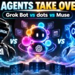 Grok Bot vs OpenAI Dots vs Meta Muse autonomous AI agent comparison featured banner