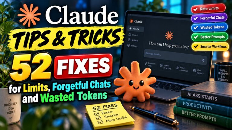 Claude Tips and Tricks: 52 fixes for limits, forgetful chats and wasted tokens