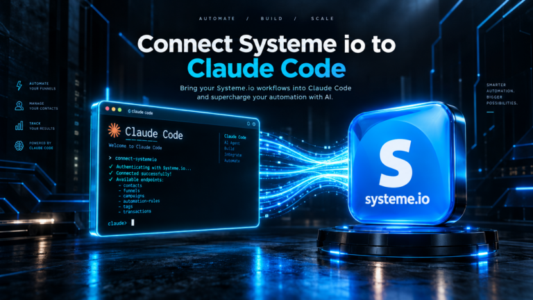 How to Connect Systeme io to Claude Code