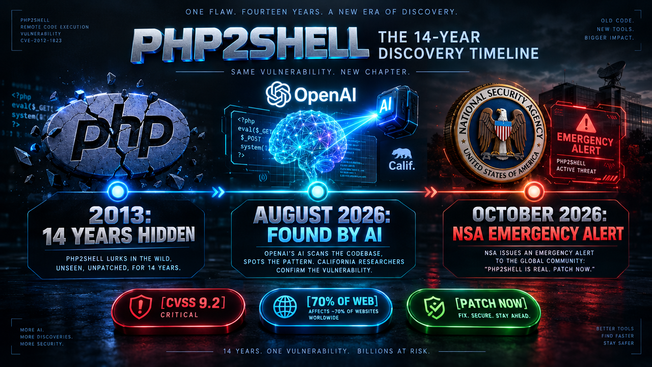 The 14-Year PHP2Shell AI Discovery Timeline: How OpenAI & Calif Solved a Decade-Long Flaw